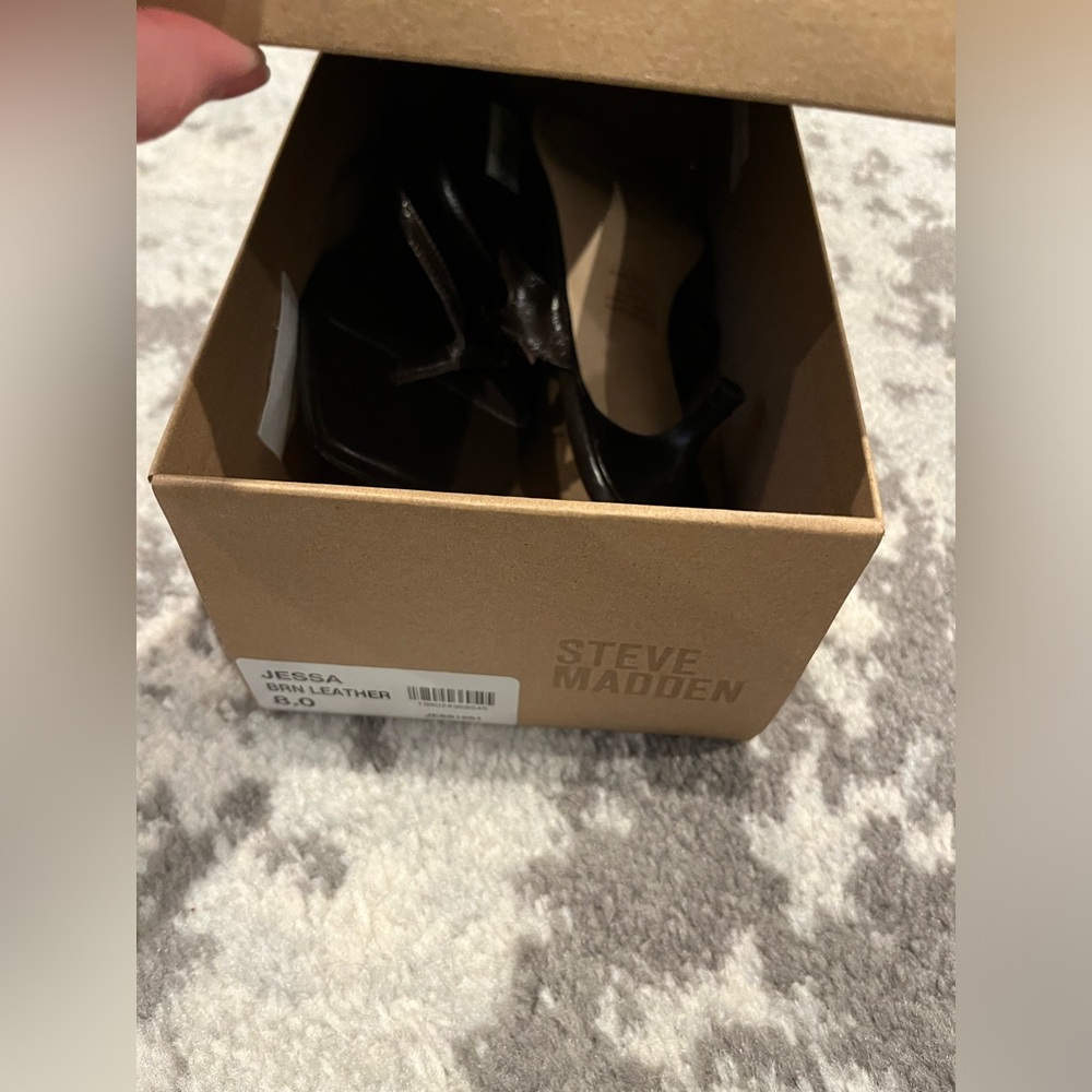Steve Madden - Kitten Heel Sandals - Picture 5 of 5